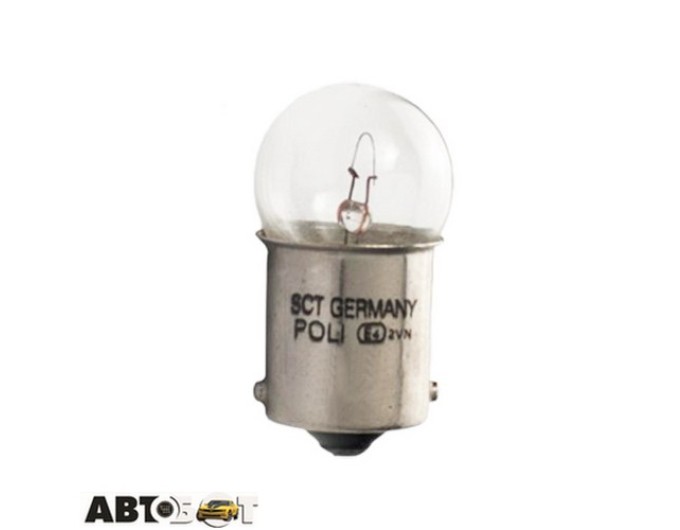 Лампа розжарювання SCT R10W 12V 10W BA15s 202044 (1 шт.), ціна: 28 грн.
