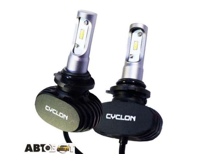 LED лампа CYCLON type 9 v2 HB4/9006 5000K 4000Lm (2 шт.), ціна: 371 грн.
