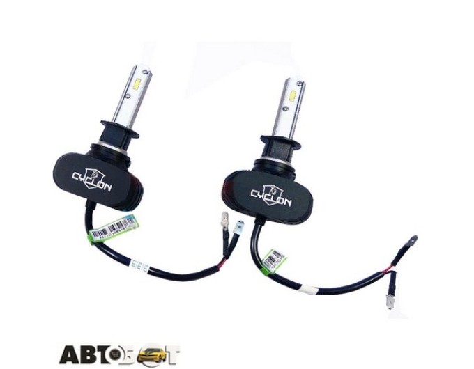 LED лампа CYCLON type 9 H1 5000K 4000Lm (2 шт.), ціна: 371 грн.