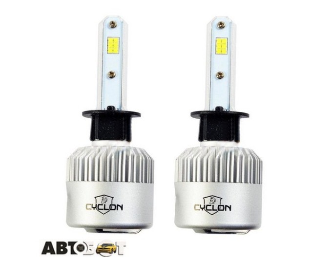 LED лампа CYCLON CSP FAN type 8 v2 H1 5000K 8000Lm (2 шт.), ціна: 458 грн.