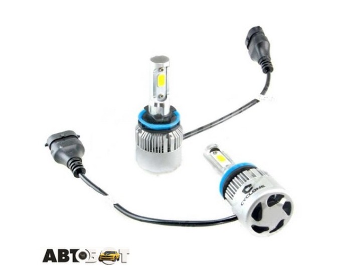 LED лампа CYCLON type 20 H11 5000K 2800Lm (1 шт.), ціна: 185 грн.