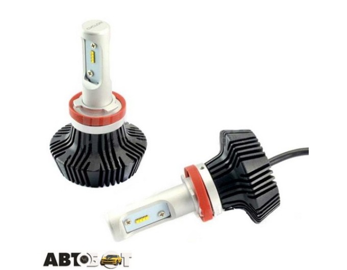 LED лампа CYCLON type 2 H8 5000K 4000Lm (2 шт.), ціна: 1 476 грн.
