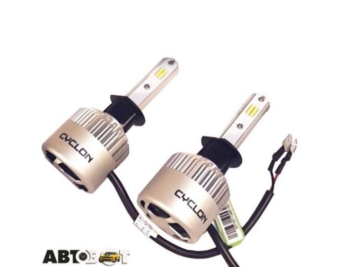 LED лампа CYCLON CSP FAN type 8 H1 5000K 8000Lm CSP FAN (2 шт.), ціна: 1 109 грн.