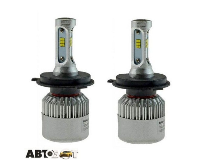 LED лампа CYCLON CSP FAN type 8 LED H4 Hi/Low 5000K 8000Lm (2 шт.), ціна: 1 342 грн.