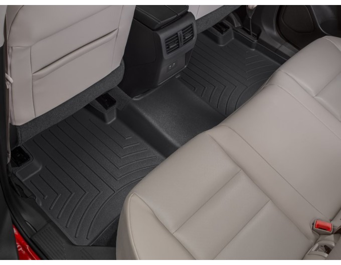 Коврики WeatherTech Black для Nissan Rogue (mkIII)(2 row) 2020→, цена: 4 911 грн.