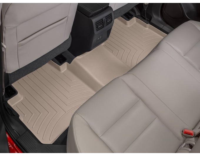 Коврики WeatherTech Beige для Nissan Rogue (mkIII)(2 row) 2020→, цена: 4 863 грн.