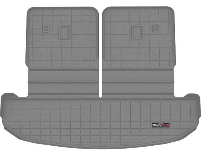 Коврик WeatherTech Grey для Kia Sorento (mkIV)(trunk behind 2 row) 2020→, цена: 7 732 грн.