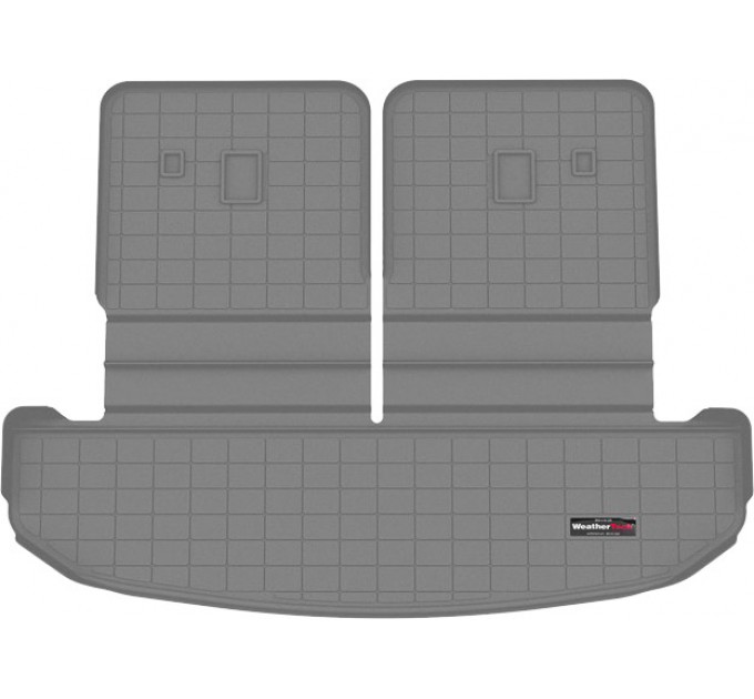 Коврик WeatherTech Grey для Kia Sorento (mkIV)(trunk behind 2 row) 2020→, ціна: 7 255 грн.