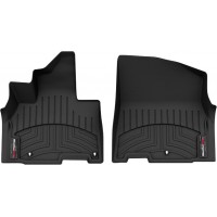 Коврики WeatherTech Black для Kia Carnival (mkIV)(1 row) 2020→