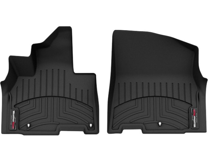 Коврики WeatherTech Black для Kia Carnival (mkIV)(1 row) 2020→, цена: 6 692 грн.