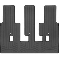 Коврики WeatherTech Black для Kia Carnival (mkIV)(8 seats)(3 row) 2020→