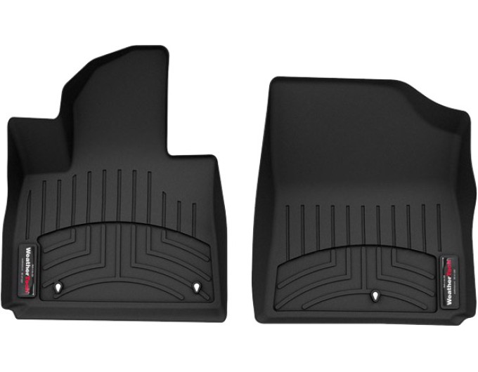 Коврики WeatherTech Black для Hyundai Santa Fe (mkIV)(hybrid & PHEV)(1 row) 2020→, цена: 6 692 грн.