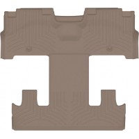 Коврики WeatherTech Beige для Ford Expedition Max (mkIV)(2 row bucket seats)(2-3 row) 2021→