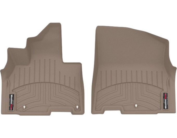 Коврики WeatherTech Beige для Kia Carnival (mkIV)(1 row) 2020→, цена: 6 625 грн.