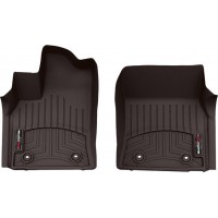 Килимки WeatherTech Choco для Toyota Tundra (mkIII)(Crew Max & Double Max)(1 ряд) 2021→