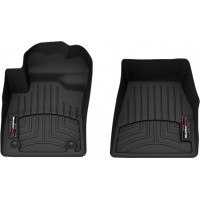 Коврики WeatherTech Black для Volvo C40 (mkI)(электро)(1 ряд) 2021→