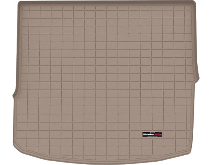 Коврик WeatherTech Beige для Jeep Grand Cherokee (mkV)(WL)(пластиковый борт справа)(багажник) 2021→, цена: 7 290 грн.