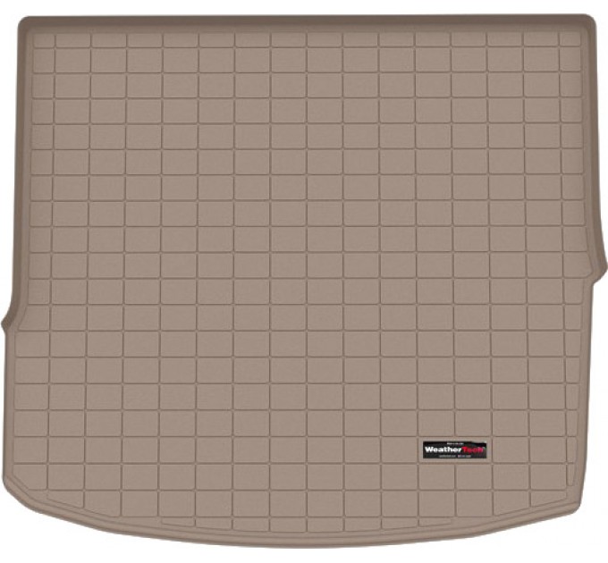 Коврик WeatherTech Beige для Jeep Grand Cherokee (mkV)(WL)(пластиковый борт справа)(багажник) 2021→, цена: 6 839 грн.