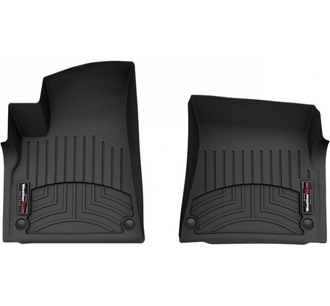 Коврики WeatherTech Black для Rivian R1T / R1S (mkI)(1 ряд) 2021→, цена: 6 144 грн.