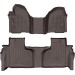 Коврики WeatherTech Choco для Chevrolet Silverado (mkIV); GMC Sierra (mkV)(double cab)(1 row bench seats)(with storage under 2 row) 2019→, цена: 15 243 грн.