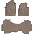 Коврики WeatherTech Beige для Dodge Ram (mkV)(quad cab)(1 row bench seats) 2019→, цена: 13 915 грн.