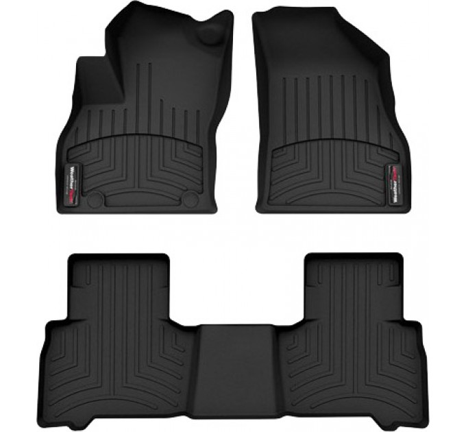 Коврики WeatherTech Black для Citroen Nemo; Fiat Fiorino; Peugeot Bipper (mkIII) 2008→, цена: 10 641 грн.