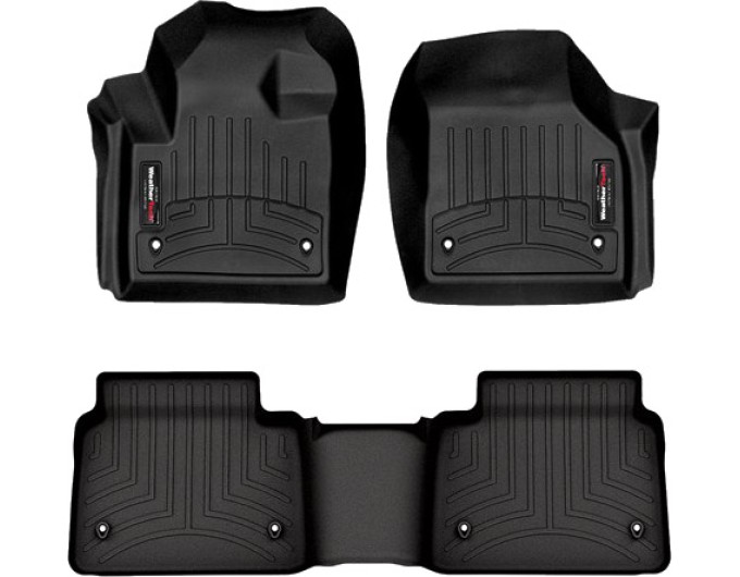Коврики WeatherTech Black для Land Rover Discovery Sport (mkI)(1-2 row) 2020→, цена: 11 826 грн.
