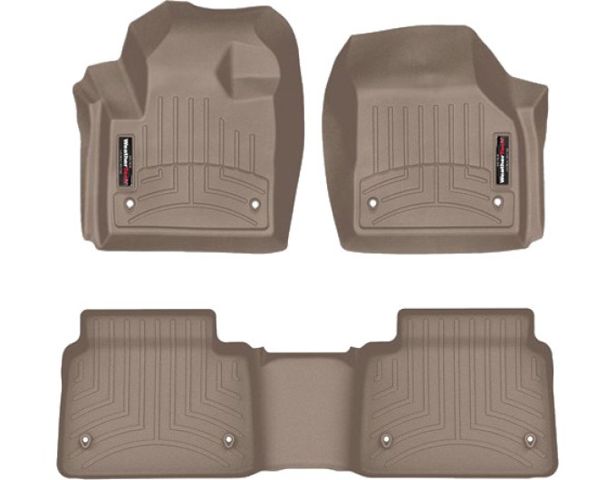 Коврики WeatherTech Beige для Land Rover Discovery Sport (mkI)(1-2 row) 2020→, цена: 11 709 грн.