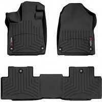 Коврики WeatherTech Black для Acura MDX (mkIV)(1-2 row) 2021→