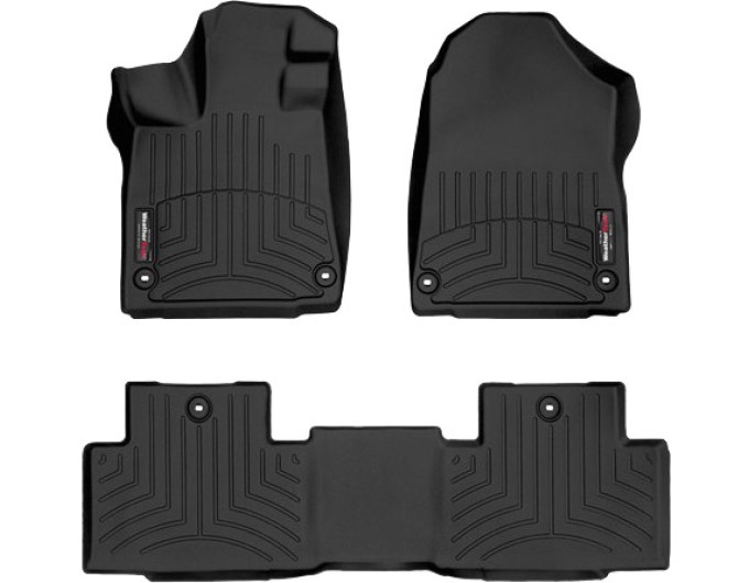 Коврики WeatherTech Black для Acura MDX (mkIV)(1-2 row) 2021→, ціна: 11 709 грн.