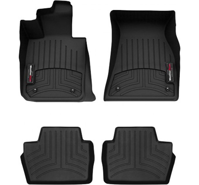 Коврики WeatherTech Black для BMW 4-series (G23)(cabrio) 2020→ / M4 (G83)(cabrio) 2020→, ціна: 10 641 грн.