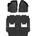 Коврики WeatherTech Black для Chrysler Pacifica (mkII)(not hybrid)(Limited Trim)(1-2-3 row) 2021→, цена: 12 487 грн.