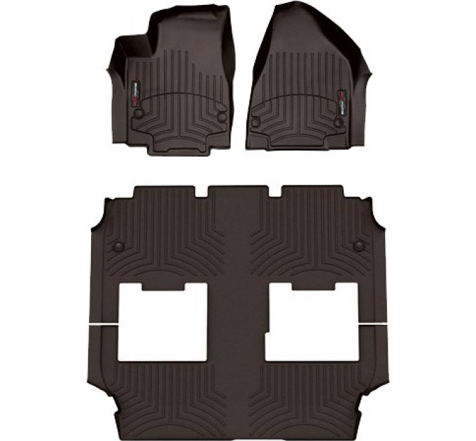 Коврики WeatherTech Choco для Chrysler Pacifica (mkII)(hybrid)(Limited Trim)(1-2-3 row) 2021→, цена: 12 640 грн.
