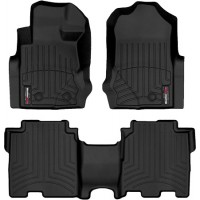 Коврики WeatherTech Black для Ford Bronco (mkVI)(4 door) 2021→