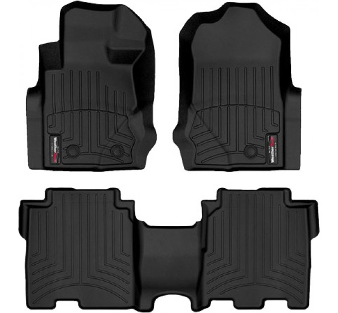 Коврики WeatherTech Black для Ford Bronco (mkVI)(4 door) 2021→, цена: 10 641 грн.