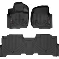 Коврики WeatherTech Black для Ford Expedition / Expedition Max (mkIV)(2 row bench seats)(1-2 row) 2021→, ціна: 11 709 грн.