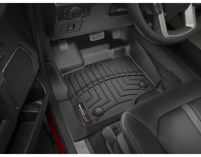 Коврики Weathertech Black для Ford Raptor (mkII)(with storage under 2 row) 2019-2020, ціна: 13 472 грн.