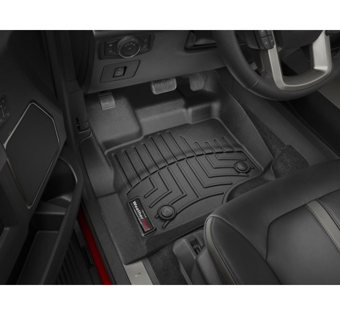 Коврики Weathertech Black для Ford Raptor (mkII)(with storage under 2 row) 2019-2020, ціна: 12 487 грн.