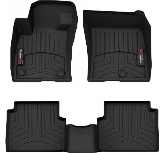 Коврики WeatherTech Black для Ford Maverick (mkIII)(not hybrid) 2021→, ціна: 10 641 грн.