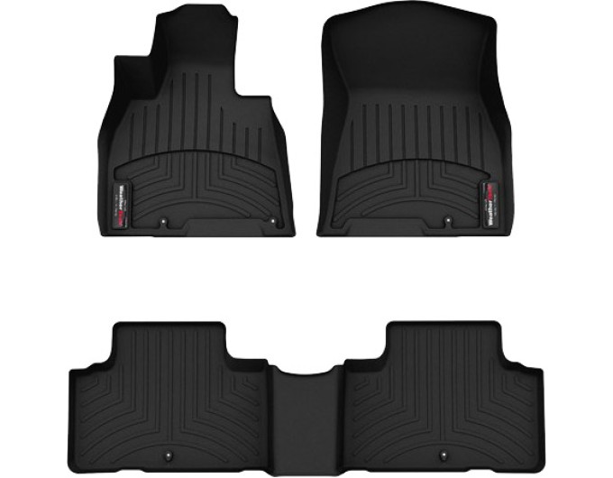 Коврики WeatherTech Black для Genesis GV80 (mkI) 2020→, ціна: 11 488 грн.