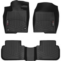 Коврики WeatherTech Black для Honda Civic (mkXI)(no USB ports on 2 row) 2021→