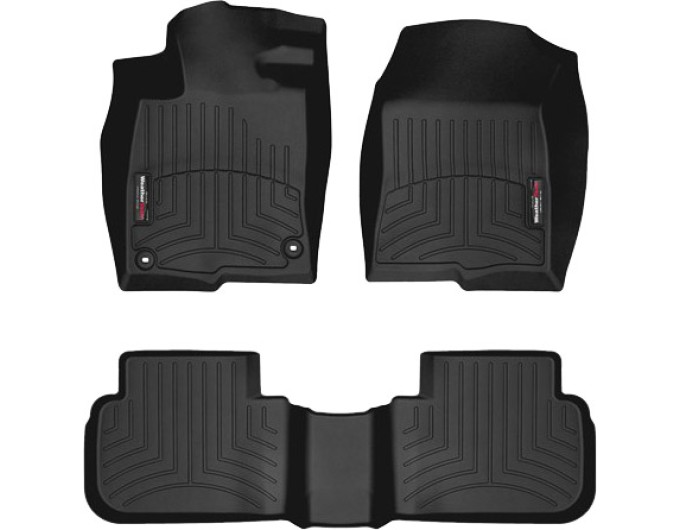 Коврики WeatherTech Black для Honda Civic (mkXI)(no USB ports on 2 row) 2021→, цена: 11 603 грн.