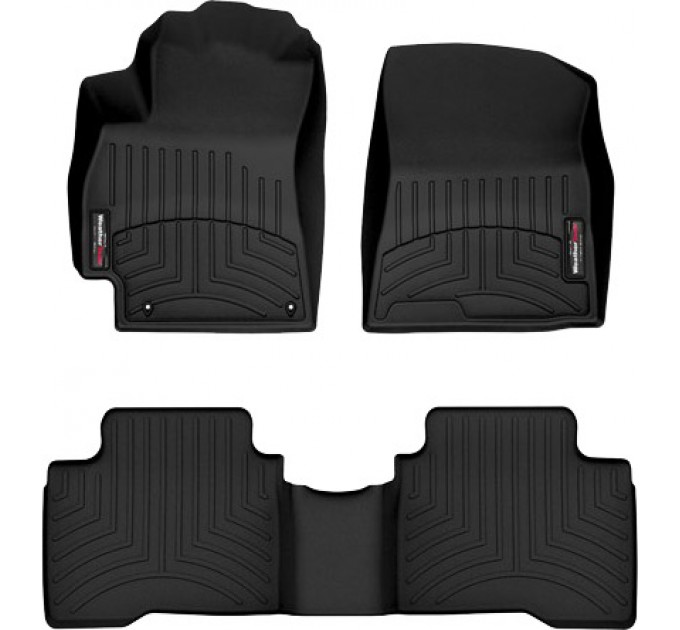 Коврики WeatherTech Black для Hyundai Elantra (mkVII)(hybrid) 2020→, ціна: 10 641 грн.