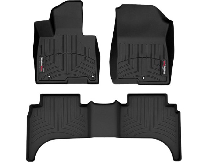 Коврики WeatherTech Black для Hyundai Santa Cruz (mkI) 2021→, ціна: 11 709 грн.