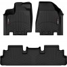 Коврики Weathertech Black для Nissan Pathfinder (mkV); Infiniti QX60 (mkII)(1-2 row) 2021→, ціна: 10 641 грн.