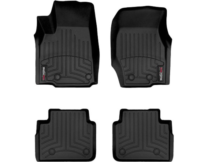 Коврики WeatherTech Black для Jeep Grand Cherokee (WL)(long)(6 мест)(1-2 ряд) 2021→, ціна: 11 488 грн.