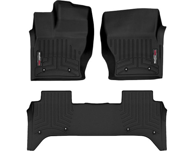 Коврики WeatherTech Black для Land Rover Range Rover (mkIV)(PHEV)(2-zone climate control) 2018-2021, цена: 11 826 грн.