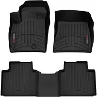 Коврики WeatherTech Black для Mitsubishi Outlander (mkIV)(1-2 row) 2021→