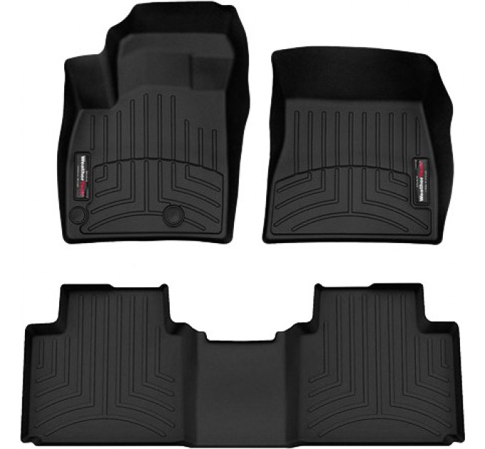 Коврики WeatherTech Black для Mitsubishi Outlander (mkIV)(1-2 row) 2021→, ціна: 10 849 грн.