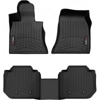 Коврики Weathertech Black для Rolls Royce Ghost (mkII)(not long)(no centre console on 2 row) 2020→